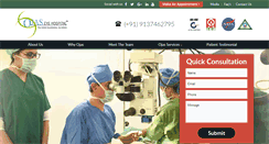 Desktop Screenshot of ojaseyehospital.com